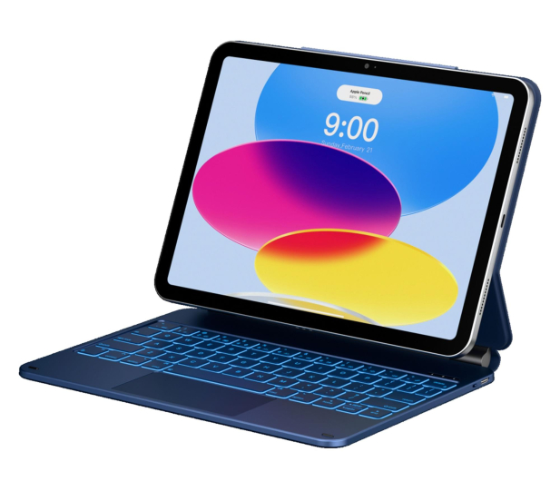 TYPECASE Etui Edge z klawiaturą do iPad 11" (A16) 2025 / iPad 10.9" - 1485364 - zdjęcie